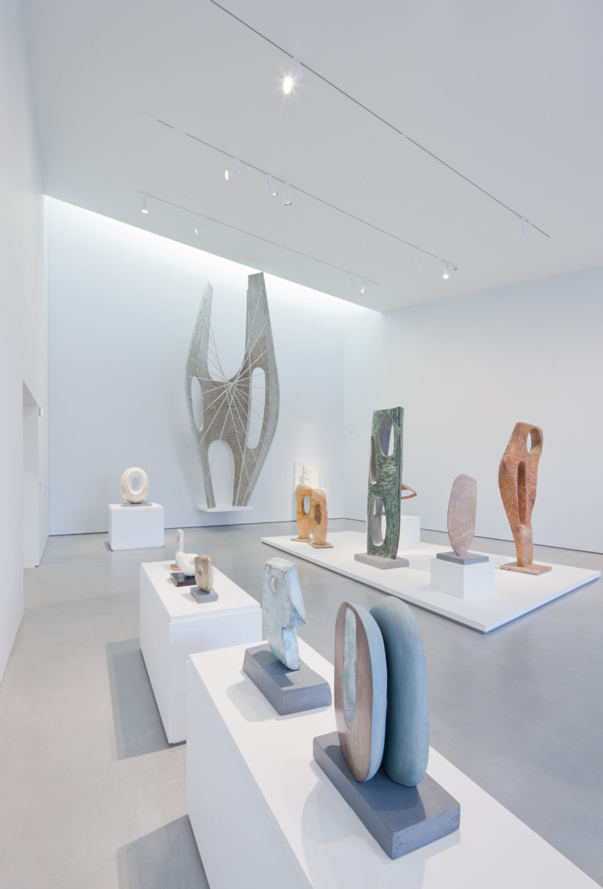 Hepworth Sculpture Display