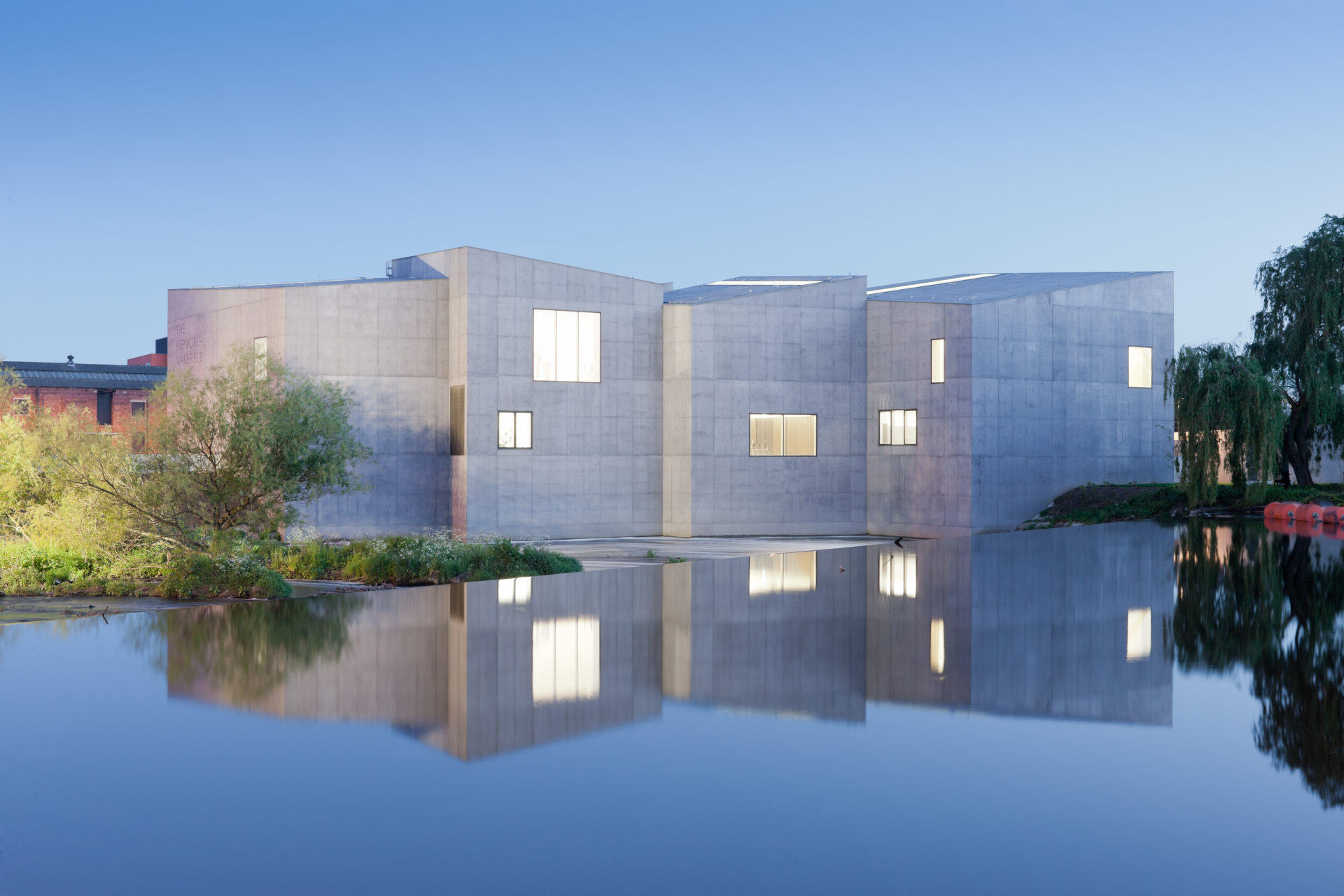 Hepworth Exterior at Evening