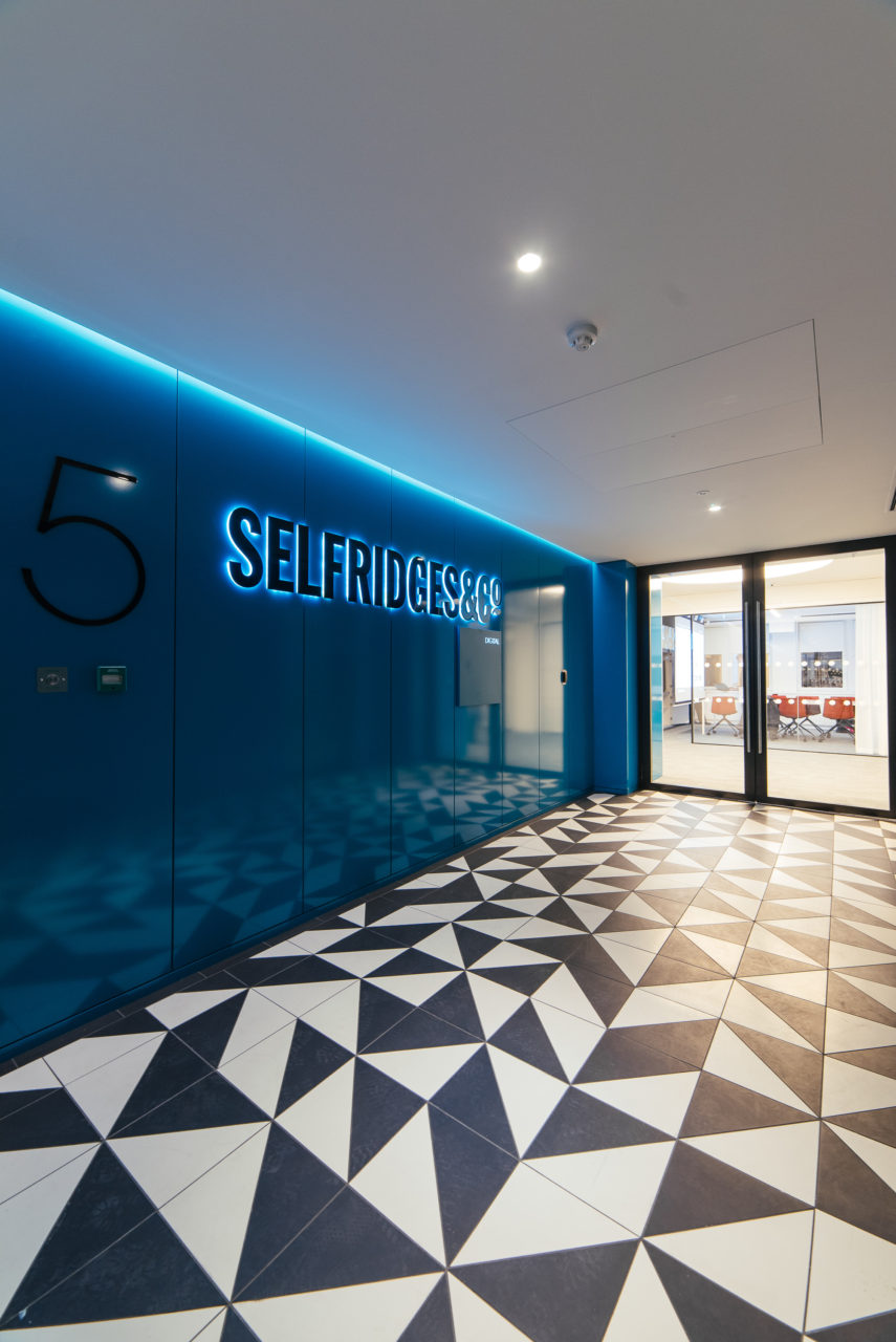 Selfridges Illuminated Logo