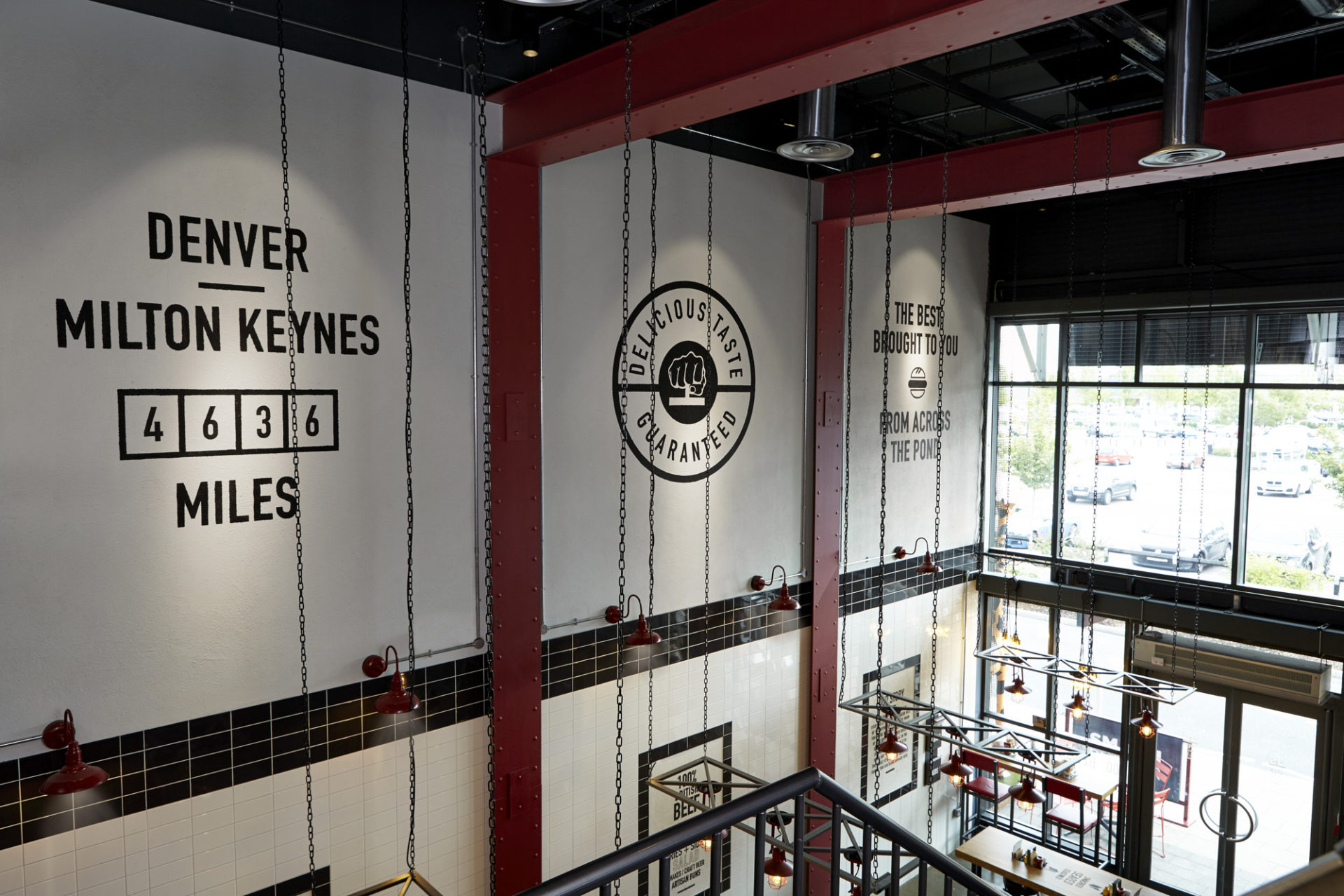 SmashBurger Ceiling Features