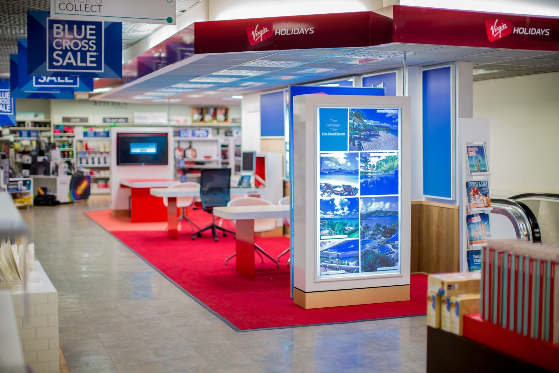 Virgin Holidays Desks