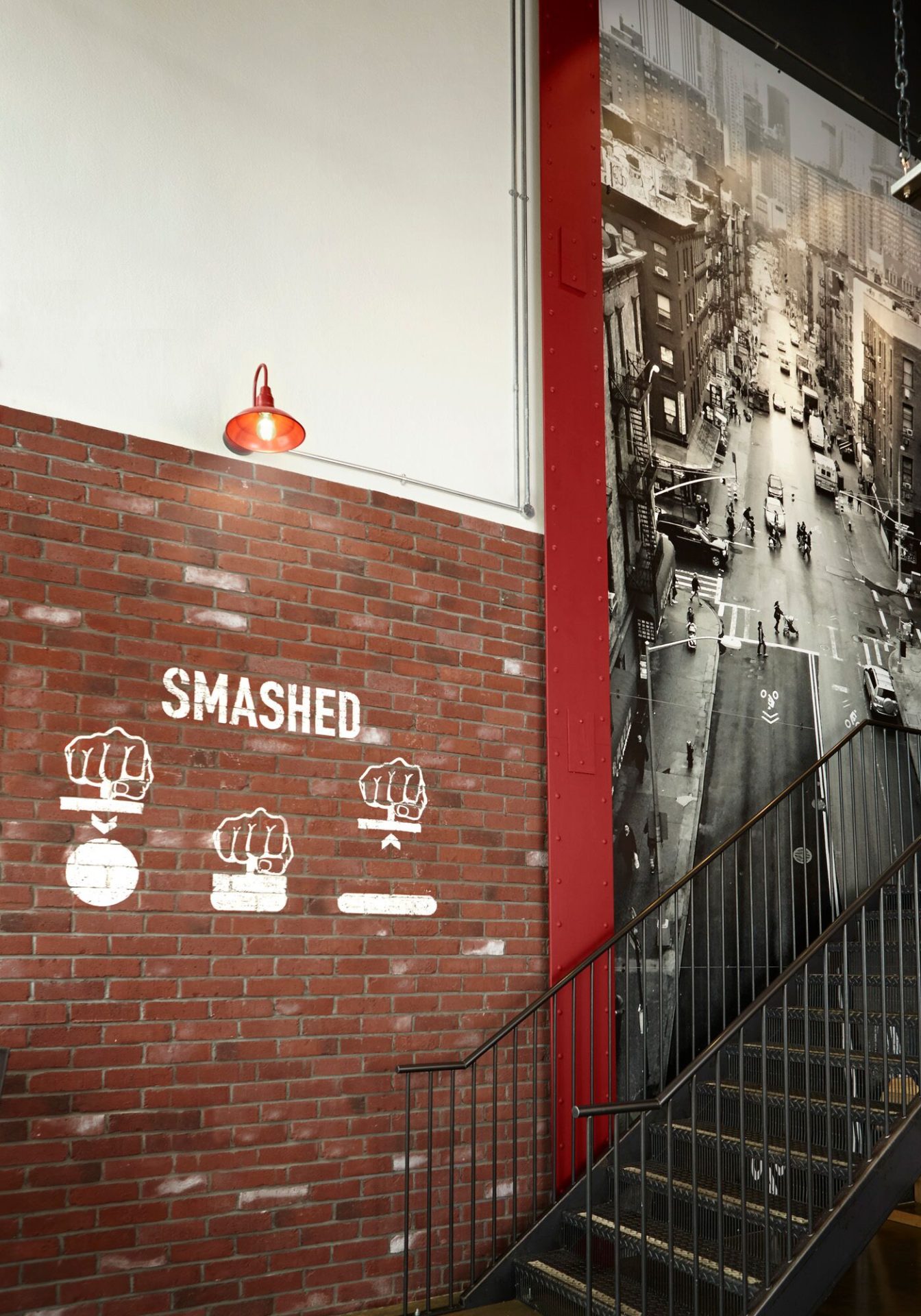 SmashBurger Wall Feature