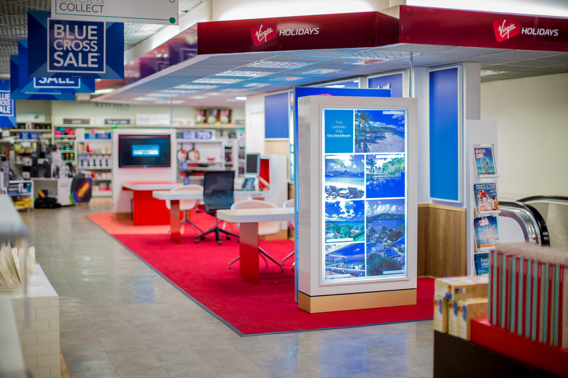 Virgin Holidays Desks