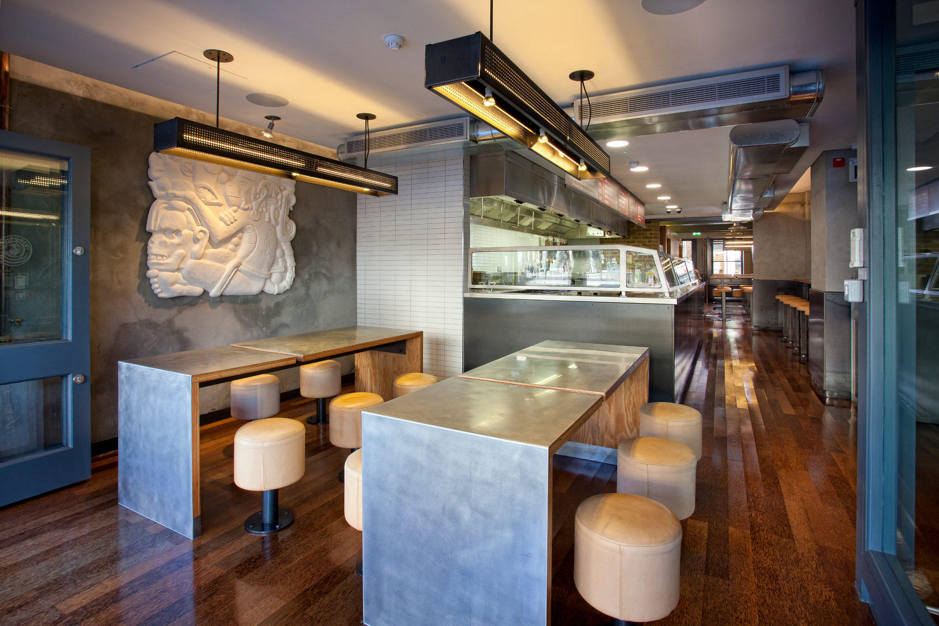 Chipotle Seating Area