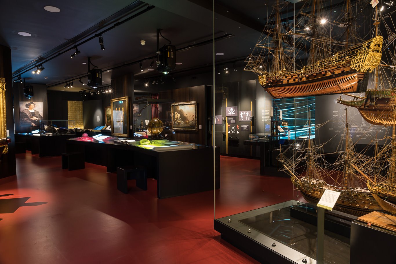Ship Models on Display at Endeavour Galleries