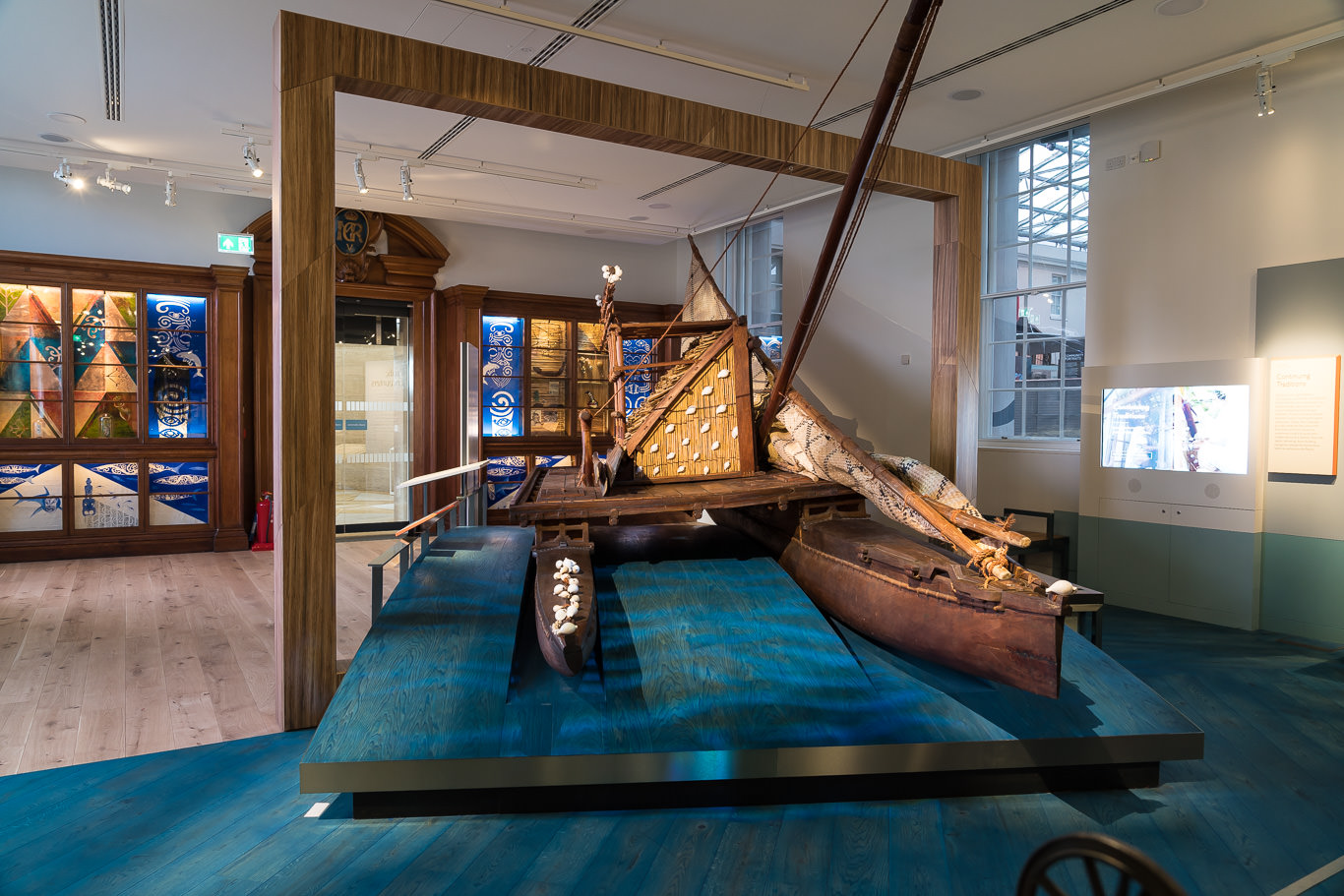 Model Boat at Endeavour Galleries