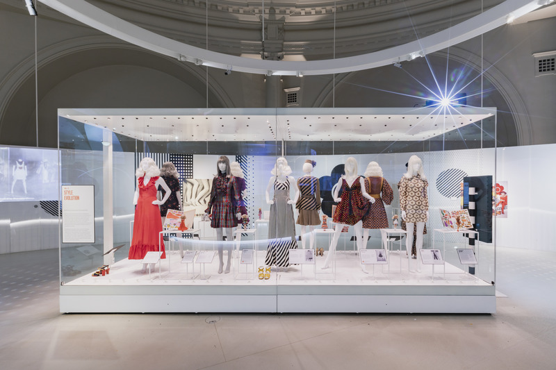 Mary Quant at the V&A (06 April 2019 – 16 February 2020). © Victoria and Albert Museum, London